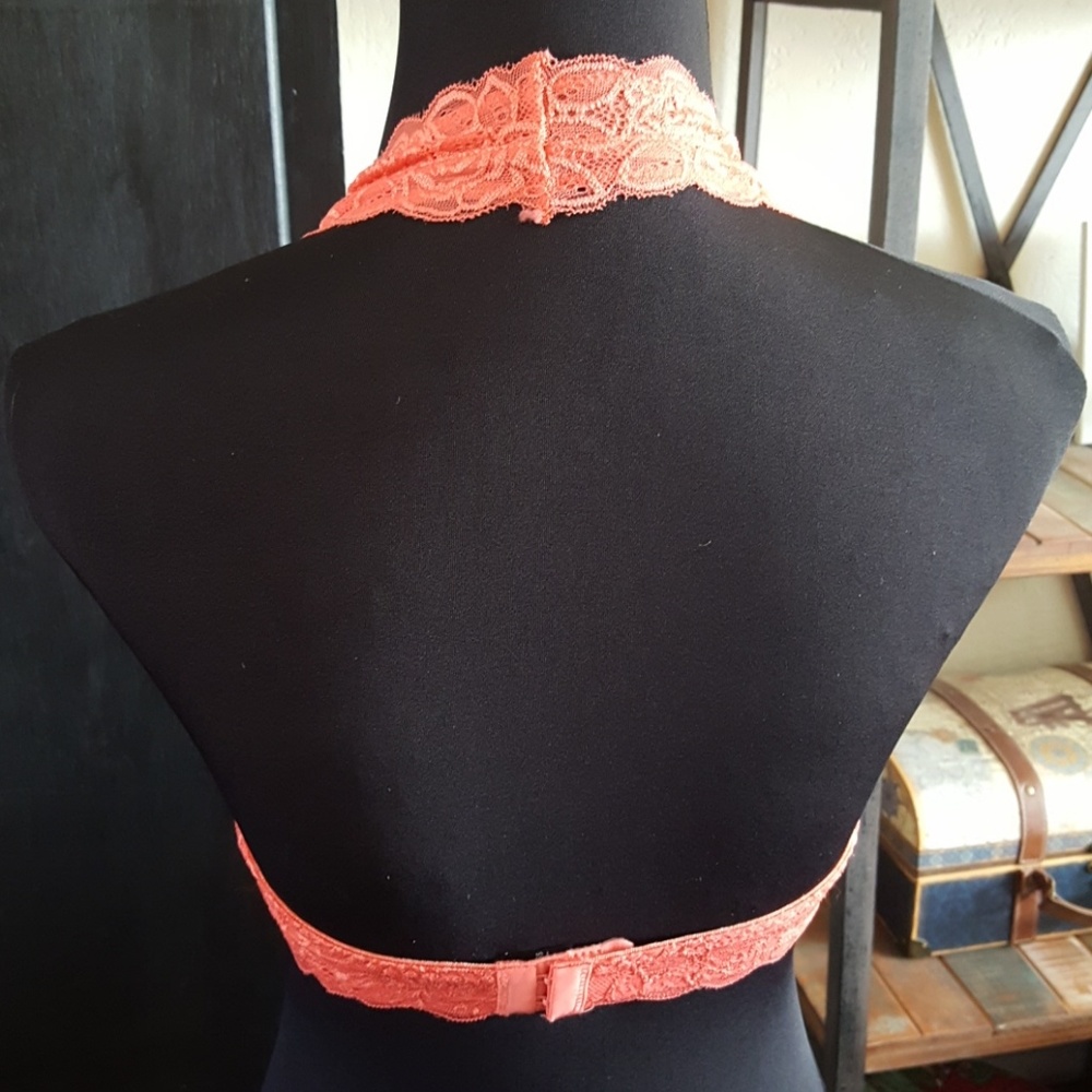 ⬇Free Press Lingerie coral spice bralette NWT sz M - Picture 4 of 4